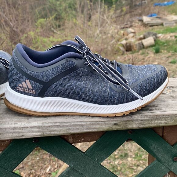 Adidas Womans Bounce Sneakers Sz 8 Navy - Picture 5 of 9